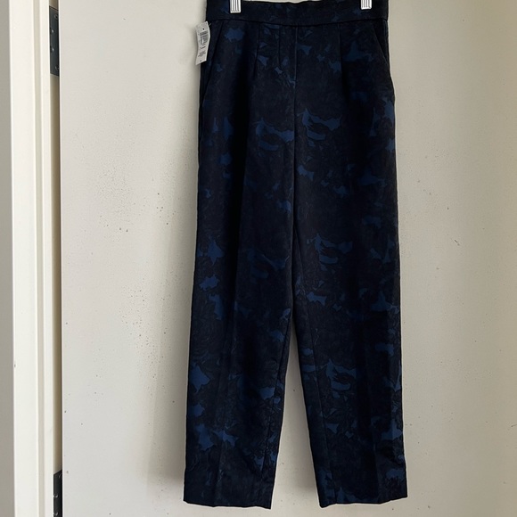 Babaton Conan Pants in Black/Blue Jacquard NWT - Picture 6 of 9